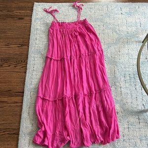 Enmerci Pink Medium Maxi dress